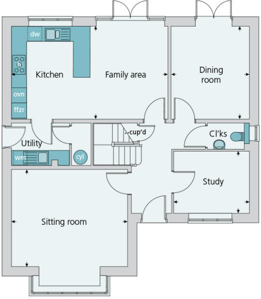 Ground floor plan