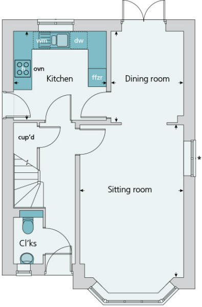 Ground floor plan