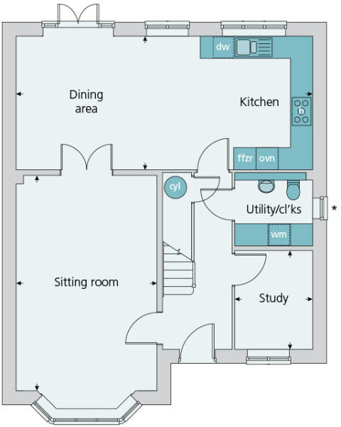 Ground floor plan