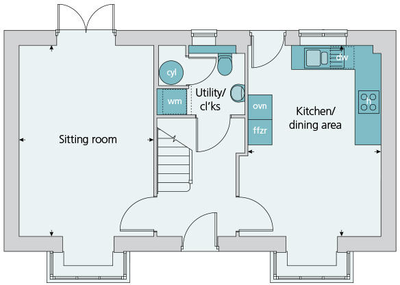 Ground floor plan