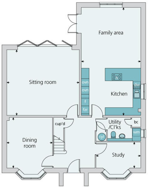 Ground floor plan