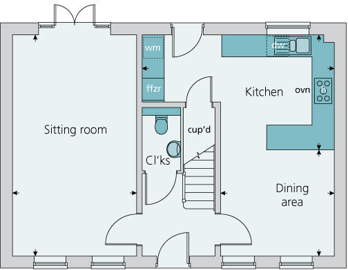 Ground floor plan