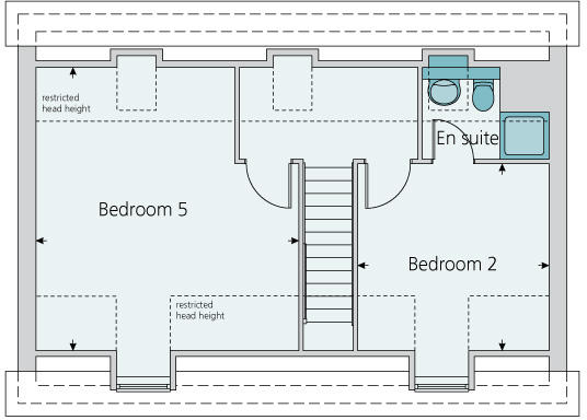 Second floor plan