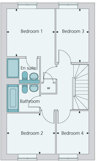 First floor plan