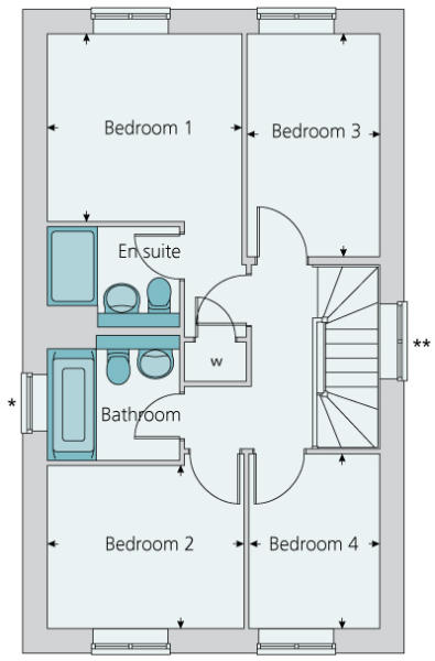 First floor plan