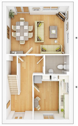 Maitland ground floor plan
