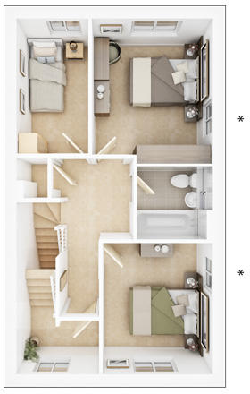 Maitland first floor plan