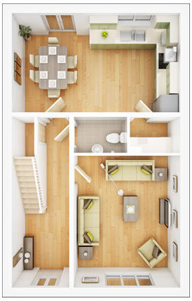 Lismore ground floor plan
