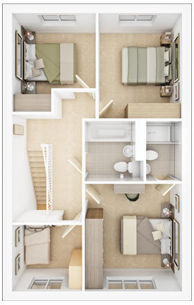 Lismore first floor plan