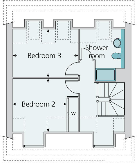 Second floor plan
