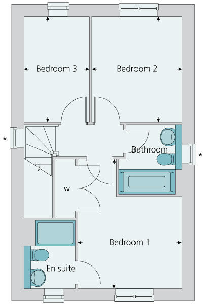 First floor plan