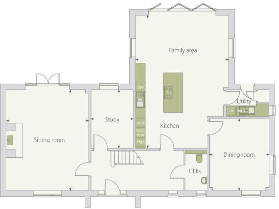 Ground floor plan