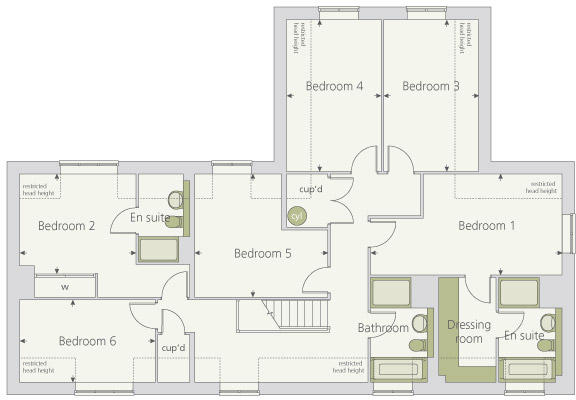 First floor plan