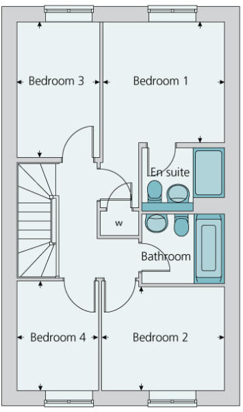 First floor plan