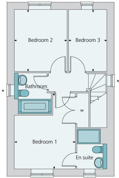 First floor plan