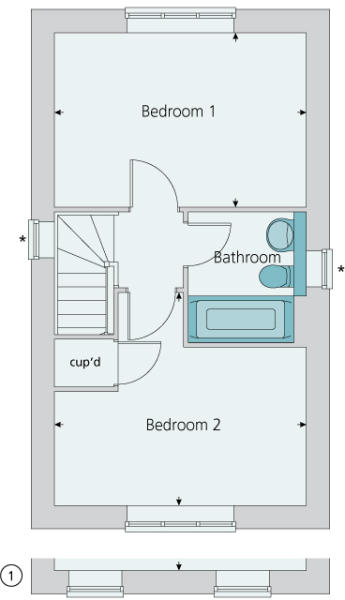 First floor plan