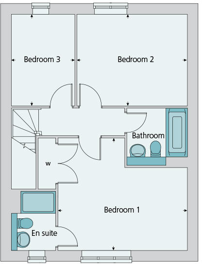 First floor plan