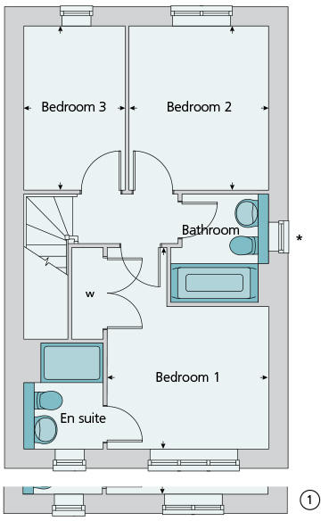 First floor plan