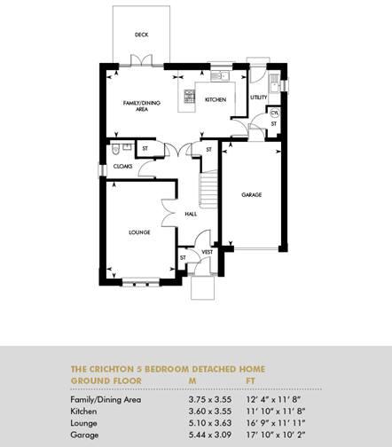 The Crichton, Ground Floor