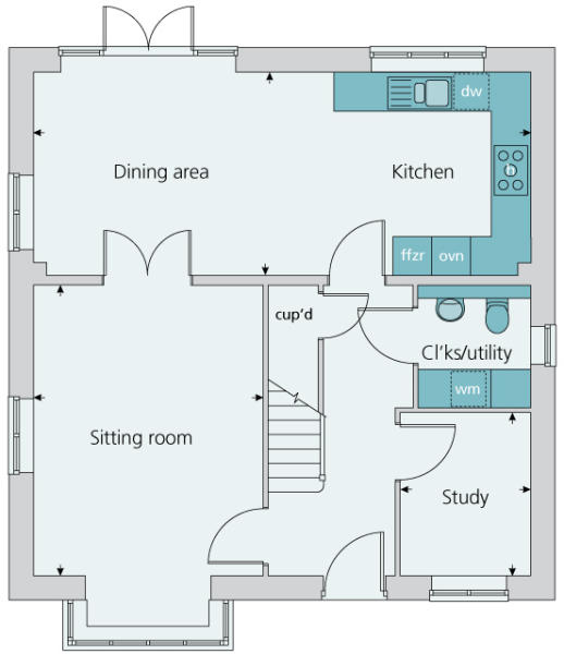Ground floor plan