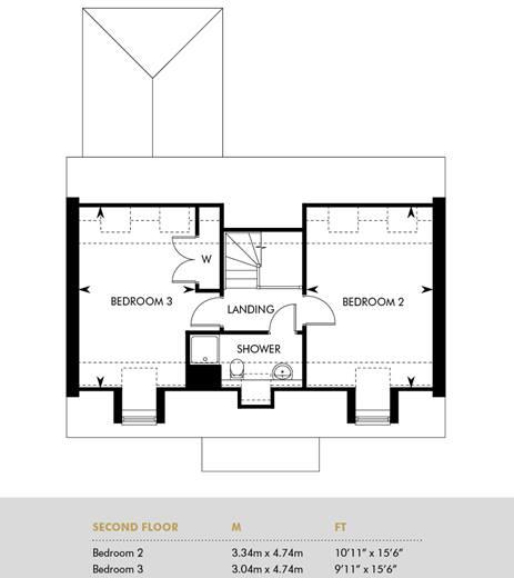 The Lambourne, Second Floor