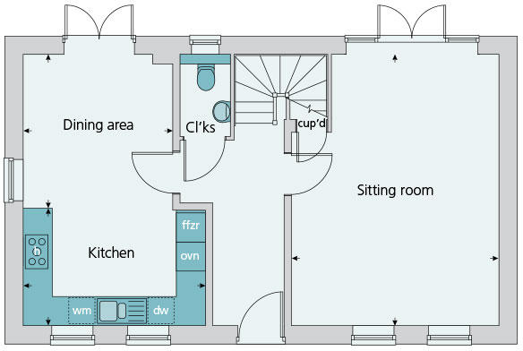 Ground floor plan