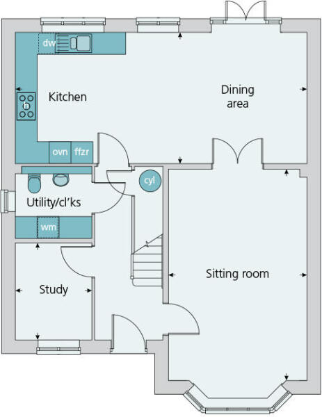 Ground floor plan