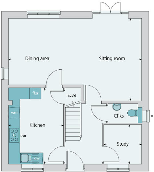 Ground floor plan