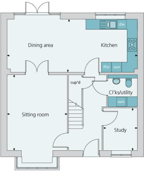 Ground floor plan