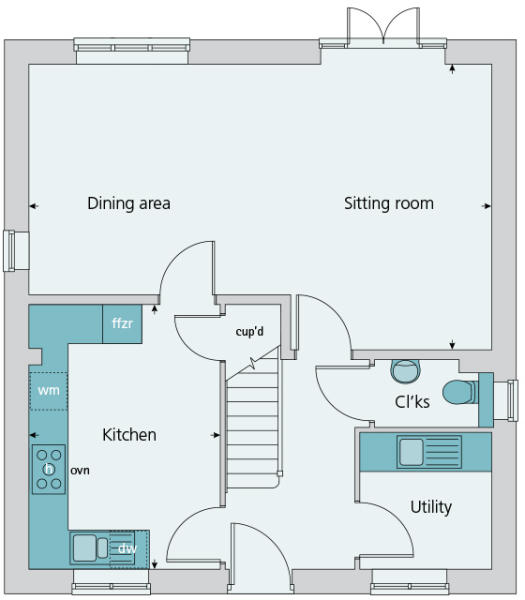 Ground floor plan