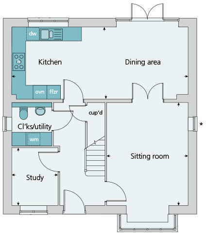 Ground floor plan
