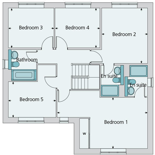 First floor plan