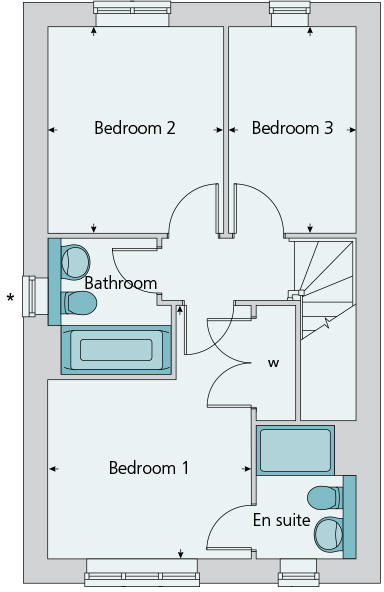 First floor plan