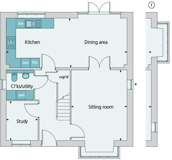 Ground floor plan