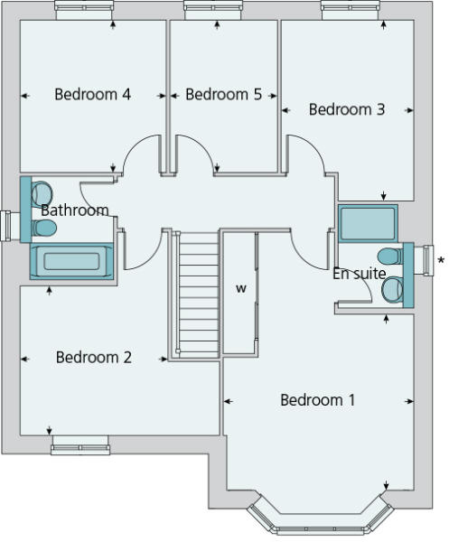 First floor plan