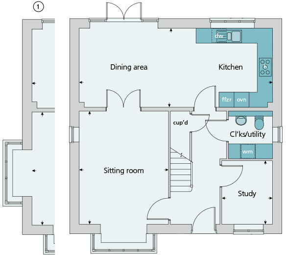 Ground floor plan