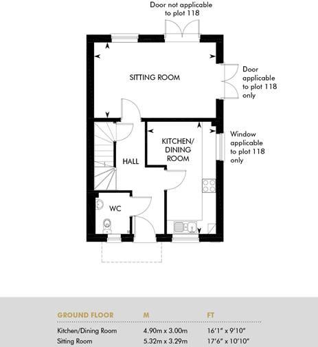 The Carleton Lifetime Home, Ground Floor