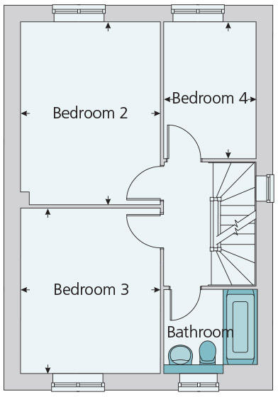 First floor plan
