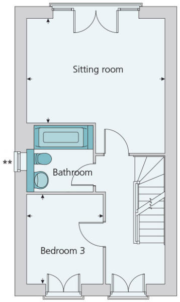 First floor plan