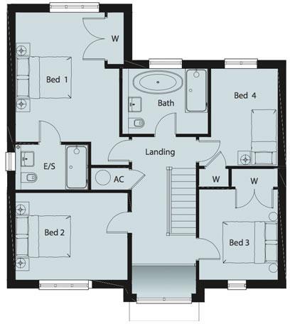 Floorplan 1st Fl
