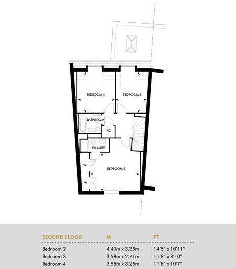 The Alexandra, Second Floor