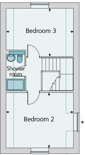 Second floor plan