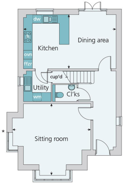 Ground floor plan