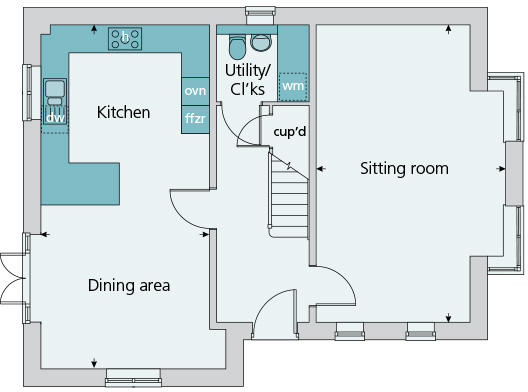 Ground floor plan