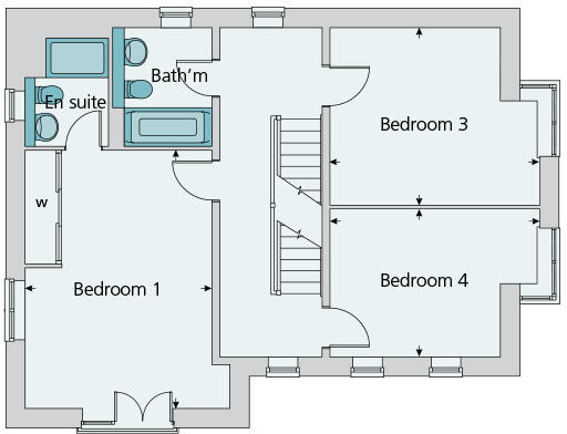 First floor plan