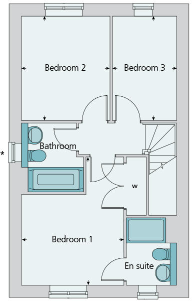 First floor plan