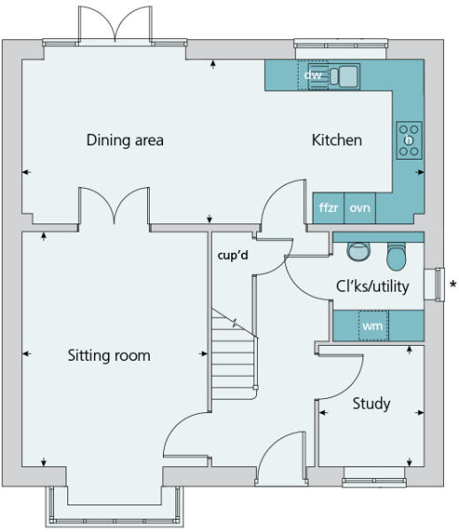 Ground floor plan