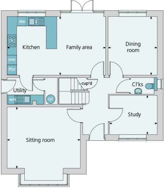 Ground floor plan