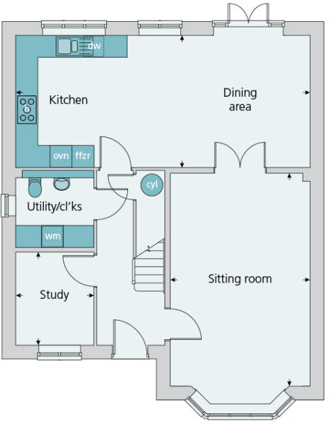 Ground floor plan
