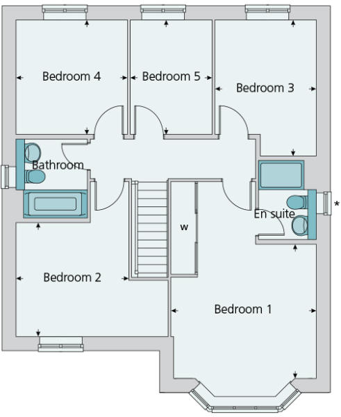First floor plan